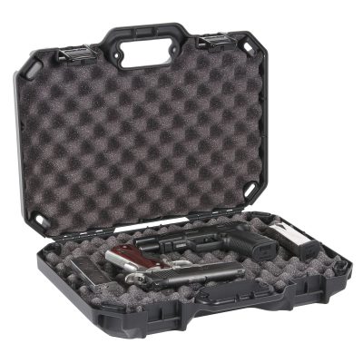 Plano, Tactical Gun Case, Pistol Case, 18.25×13.88×4.75, Matte Finish, Black