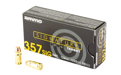 AMMO INC 357 SIG 124GR TMC 50/1000