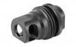 SilencerCo, Single Port ASR Muzzle Brake, 1/2 x 28 RH, Fits ASR Mounts, 9MM