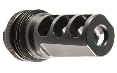 SilencerCo, Fits Harvester Big Bore, 5/8X24 .338 Muzzle Brake, Black