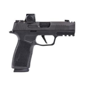(PRE OWNED) Sig Sauer P365 Xmacro Comp 9mm Luger Semi-Auto Handgun W/Romeo-X Compact – P365 Xmacro 9mm Luger 3.1″ Bbl (2)17rd Mags W/Romeo-X Comp
