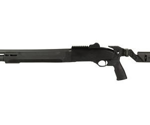 Beretta, 1301 Tactical Mod 2, Semi-automatic Shotgun, 12 Gauge, 3″ Chamber, 18.5″ Barrel, Anodized Finish, Black, Folding Adjustable Chisel Stock, M-LOK Forend, Improved Cylinder, Ghost Ring Sight, 7 Rounds