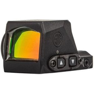 SIG SAUER Romeo-X Compact 1x Reflex Red Dot Sight 6 MOA Dot Reticle Black SORX1260
