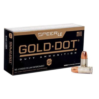 CCI GOLD DOT 9MM 147GR GDHP 50RD Box