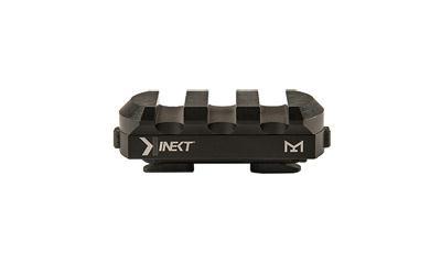 Kinetic Development Group Kinect MLOK Single Picatinny Rail Section 3Slot Black KIN5-100