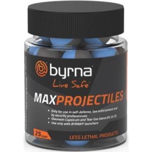 Byrna Projectiles, MAX, 25 Count