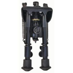 Harris Engineering Ultralight Hinged Base 6-9 Inch Bipod, Black BR