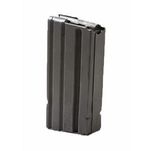 AR-15 450 Bushmaster Stainless Steel Magazine 5 Round Black Marlube/Black Follower