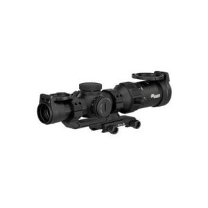 Sig Sauer TANGO SPR, Rifle Scope, 1-4X Magnification, Second Focal Plane, Hellfire Quadplex Illuminated FL-4 Reticle, 24mm Objective, 30mm Main Tube,