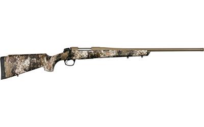 CVA Cascade 350 Legend FDE/Veil Wideland Camo Threaded Barrel Bolt Action Rifle - 22in - Veil Wideland Camo