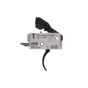 Triggertech AR-10 Two Stage Duty Trigger, Traditional Curved, 3.5lb Pull Weight, Black, AHT-TDB-33-NNC