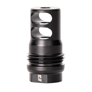 Rugged Suppressor MB010 2 Port Brake  Black for 1/2"-28 tpi Threads & 2.16" OAL for 5.56x45mm NATO Radiant762, Surge762, Razor762 & Micro30 Suppressors