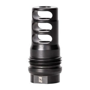 Rugged Suppressor MB011 3 Port Brake Black with 1/2"-28 tpi Threads & 2.16" OAL for 5.56x45mm NATO Radiant762, Surge762, Razor762 & Micro30 Suppressors