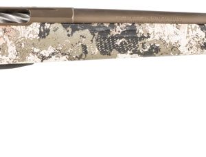 Tikka JRTXVW316 T3x Lite 308 Win 3+1 22.40" Midnight Bronze Cerakote Fluted Threaded Barrel, Drilled & Tapped Steel Receiver, Veil Wideland Fixed Synthetic Stock, Black Interchangeable Backstrap Grip