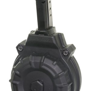 ProMag DRMA15 Standard  50rd Drum 9mm Luger Fits S&W M&P Shield Black DuPont Zytel Polymer