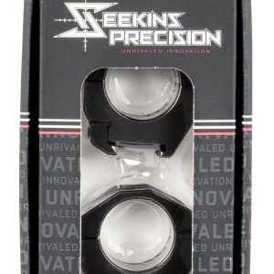 Seekins Precision 0010620012 Scope Rings  Matte Black 30mm High