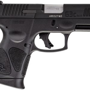 Taurus 1G3C931MA G3C *MA Compliant 9mm Luger Caliber with 3.26" Barrel, 10+1 Capacity, Black Finish Picatinny Rail Frame, Serrated Matte Black Tenifer Steel Slide & Polymer Grip Includes 3 Mags