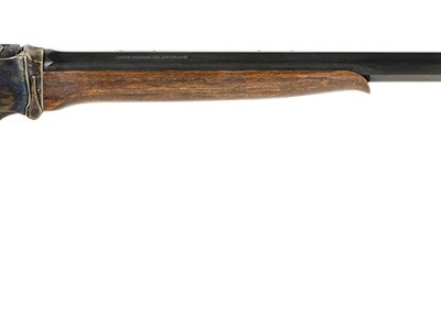 Taylors & Company 220069 Chiappa Half-Pint Sharps Full Size 44-40 Win 1rd 26" Blued Single Shot Octagon Barrel, Color Case Hardened Steel Drilled & Tapped Receiver, Walnut Fixed Stock, Right Hand