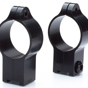 Talley 22CZRH Rimfire Rings  Black CZ 452 European/455/457/512/513 1" High 0 MOA