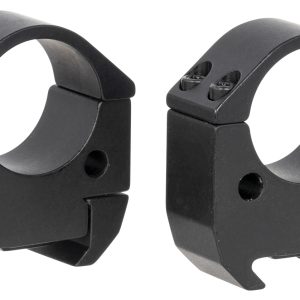 Talley TMS10H Modern Sporting  Black Anodized Aluminum 1" Tube High Picatinny Rail 0 MOA
