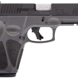 Taurus 1G3B941G15 G3 Full Size Frame 9mm Luger 15+1 4" Matte Stainless Steel Barrel, Matte Black Tenifer Cerakote Serrated Steel Slide, Gray Polymer Frame w/Picatinny Rail, Polymer Grip, Right Hand