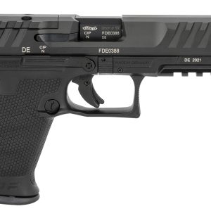Walther Arms 2858169 PDP  Compact Frame 9mm Luger 10+1 5" Black Steel Barrel, Black Optic Ready/Serrated Steel Slide, Black Polymer Frame w/Picatinny Rail, Textured Polymer Grip, Ambidextrous