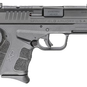 Springfield Armory XDSG93345BOSP XD-S Mod2 OSP 45 ACP 5+1 6+1 3.30" Black Melonite Steel Barrel & Optic Ready/Serrated Slide, Black Polymer Frame w/Picatinny Rail, Black Textured Polymer Grip