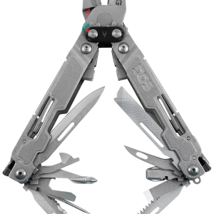 S.O.G SOGPA2001CP PowerAccess Deluxe Stone Washed Stainless Steel 21 Tools w/Sheath