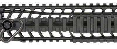 Spikes Tactical  Midlength  Complete 5.56x45mm NATO 16", Black,  12" Picatinny Handguard, A2 Flash Hider