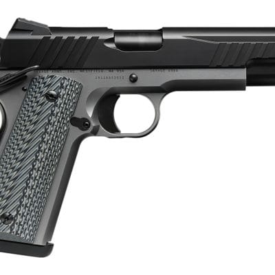 SAV 67201 1911 GOVT 45 5IN BLK/SS  BLK MELONITE