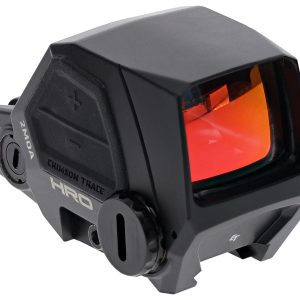 Crimson Trace 0101810 HRO Black Anodized 1x36.50mm 2 MOA Red Dot Reticle