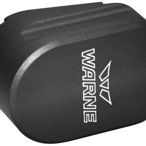 Warne 3306 Magazine Extension Black, +3 (9mm Luger), +4 (40S&W), for S&W M&P 9/40