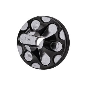 Rugged Suppressors FC007 Flash Hider Front Cap 5.56mm, Black Steel