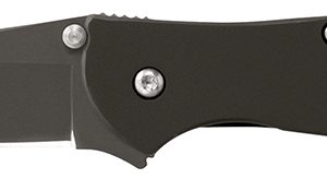 Kershaw 1660CKT Leek  3" Folding Modified Drop Point Plain Black DLC 14C28N Steel Blade Black DLC 410 Stainless Steel Handle Includes Pocket Clip
