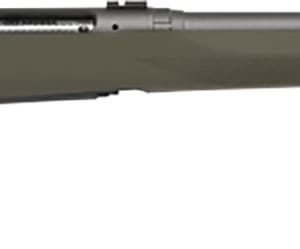 Savage Arms 58033 110 Trail Hunter 7mm-08 Rem 4+1 22" Threaded/Medium Heavy Profile, Tungsten Gray Cerakote Barrel/Rec, OD Green Hogue Overmold Stock, Adj. AccuTrigger, Weaver Base
