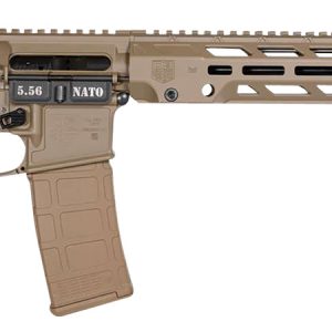 Diamondback DB1784K061 DB15 5.56x45mm NATO 30+1 16", FDE, 15" M-Lok Anti-Rotation Handguard, Magpul CTR Stock & K2 Grip, Obsidian Muzzle Brake, Ambi Safety