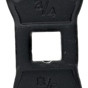 Wheeler 1199465 Muzzle Device & Buffer Tube Crowfoot Wrench Black Steel