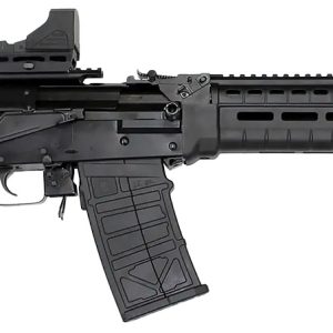 JTS Shotgun M12AKT2.1 M12AK T1 12 Gauge Semi-Auto 5+1 (2.75") 3" 18.70" Chrome-Lined Barrel, Black, M-Lok Handgaurd, Fixed Stock, Adj. Gas Block, 3 Chokes, Includes Red Dot