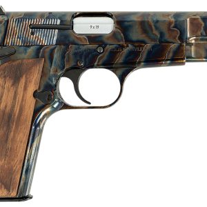 Inglis 12000010 GP-35 Full Size Frame 9mm Luger 15+1 4.70" Hard Chrome Plated Stainless Steel Barrel, Color Case Hardened Carbon Steel Serrated Slide, Color Case Hardened Steel Frame, Walnut Grip