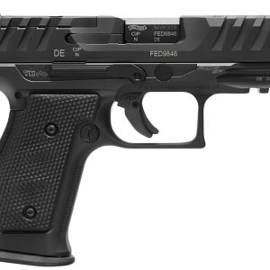Walther Arms 2872111 PDP Steel Frame 9mm Luger 15+1 4" Black Steel Barrel, Matte Black Tenifer Optic Ready/Serrated Steel Slide, Black Steel Frame w/Picatinny Rail, Textured Wraparound Grip
