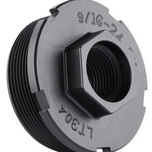 Dead Air LT301 HUB Direct Thread Mount 1/2"x28 4140 HT Alloy Steel Black