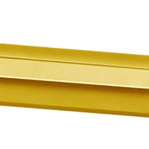 True Precision Inc TPSHCPBXTG Springfield 9mm Luger 3.70" Threaded Gold TiN Stainless Steel, Fits Springfield Hellcat Pro
