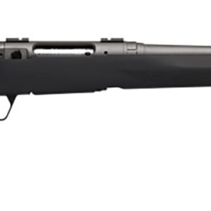 Savage Arms 58279 110 Trail Hunter Lite Full Size 300 Win Mag 3+1 20" Fluted/Threaded Barrel, Drilled & Tapped Steel Receiver, Black Fixed Synthetic Stock