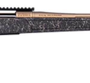 CVA CR3953F Cascade Long Range Hunter Full Size 308 Win 22" Smoked Bronze Cerakote Steel Threaded Barrel, Black w/Smoked Bronze Web Synthetic Stock