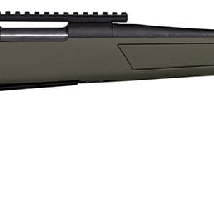 CVA CR3902G Cascade 270 Win 4+1 24" Black Cerakote Steel Threaded Barrel, Black Cerakote Receiver, OD Green Synthetic Stock
