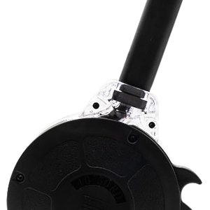 Kci Usa Inc KCIMZ028 Drum Magazine 50rd 40 S&W Compatible w/ Glock 22/23/24/27/35 Black Hardened Steel/Polymer