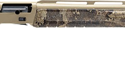 Savage Arms 57776 Renegauge Prairie 12 Gauge Semi-Auto 4+1 28" Desert Sand Cerakote Fluted Vent Rib Barrel & Aluminum Receiver, Adjustable TrueTimber Prairie Synthetic Stock