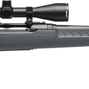 Savage Arms 32173 Axis 2 XP Combo Full Size 243 Win 4+1 22" Black Sporter Barrel, Black Carbon Steel Receiver Drilled & Tapped, Gray Fixed Synthetic Stock, Weaver 3-9x40mm Scope, Right Hand