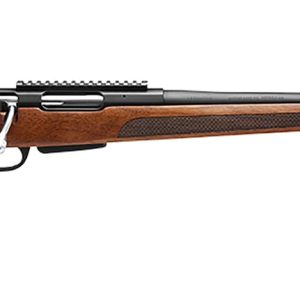 Stevens 19059 334 Bolt Action 270 Win 3+1 20" Matte Black Heavy Sporter Barrel, Matte Black Picatinny Rail Carbon Steel Receiver, Fixed Turkish Walnut Stock, Ambidextrous