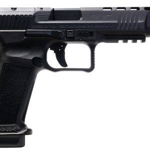 Canik HG6825N Mete SFx 9mm Luger 10+1 5.20" Black Nitride Match Grade Barrel, Black Optic Ready/Serrated Steel Slide, Black Polymer Frame w/Picatinny Rail, Aggressive Texture Grip